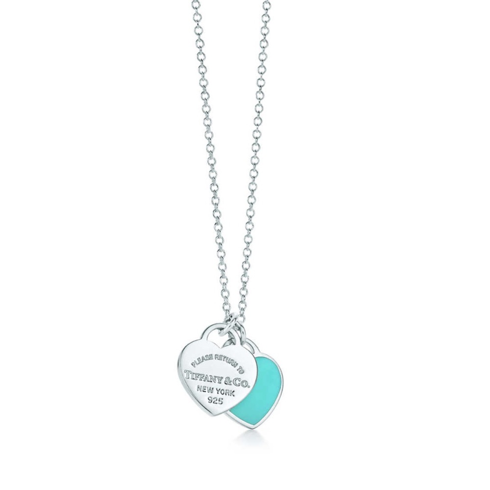 Tiffany and Co. Mini Double Heart Tag
Pendant